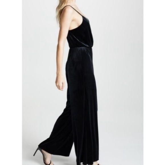 Rebecca Minkoff Jumpsuit Black Velvet - Picture 3 of 8